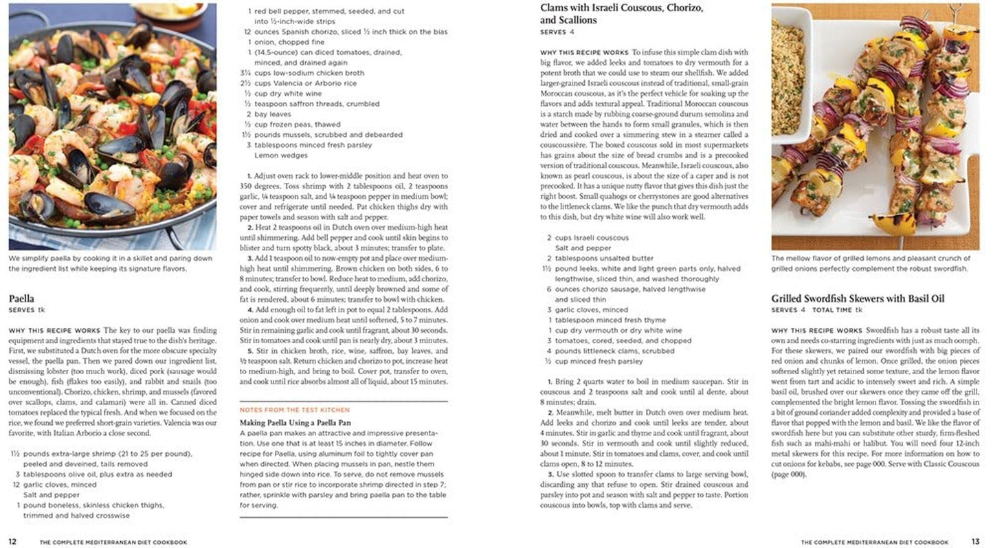 The Complete Mediterranean Cookbook: 500 Vibrant, Kitchen-Tested Recipes for Liv