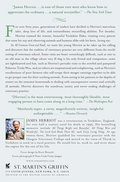 All Creatures Great and Small