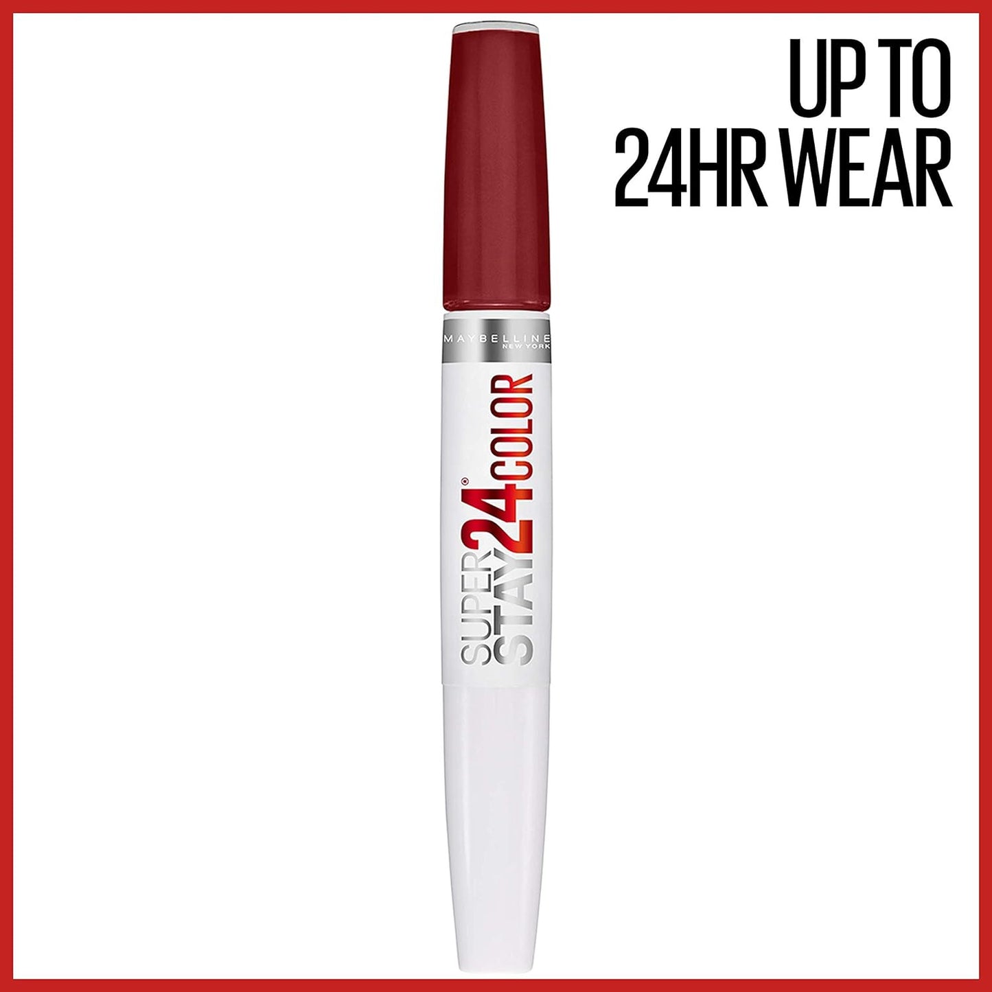 Super Stay 24, 2-Step Liquid Lipstick Makeup, Long Lasting Highly Pigmented Colo