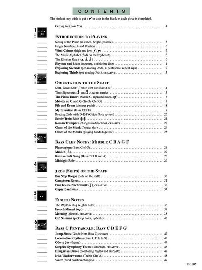 Accelerated Piano Adventures Lesson Book 1 | Beginner Piano Method for Older Stu