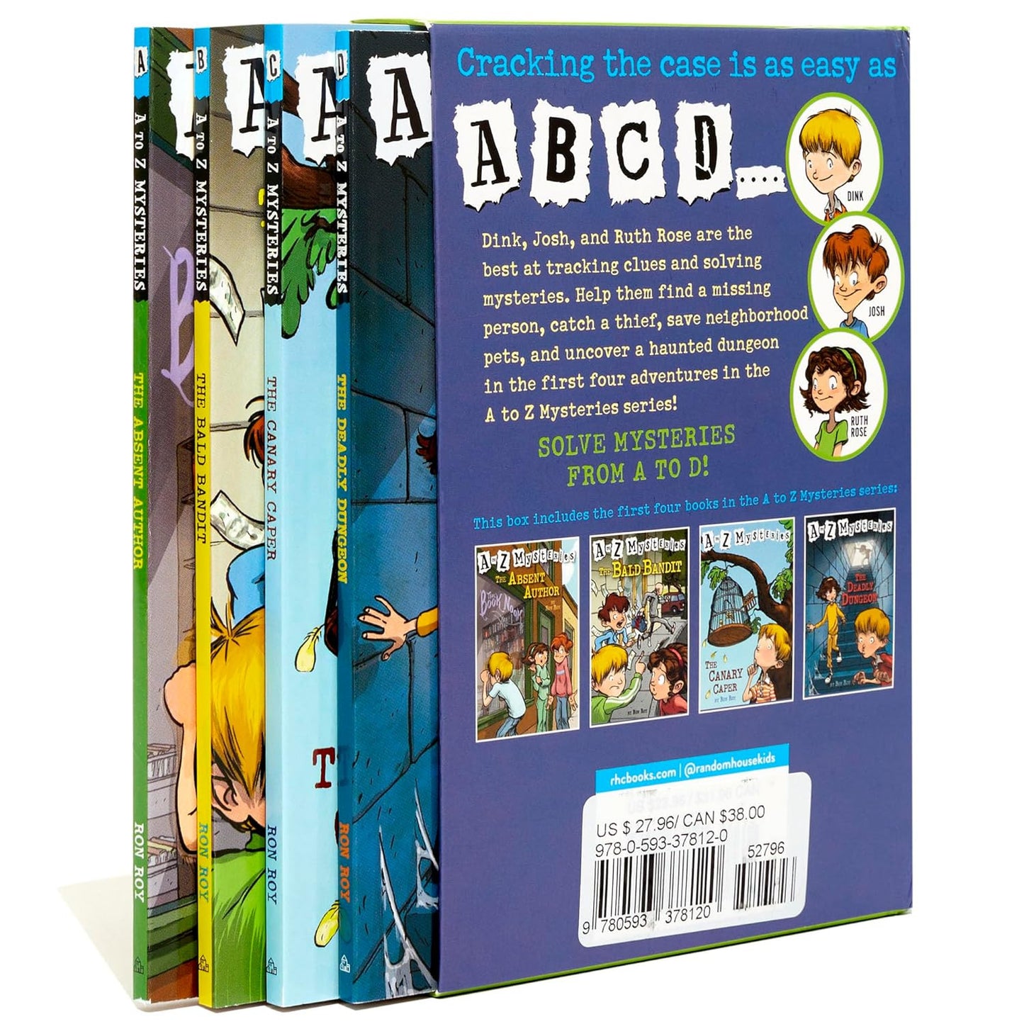 A to Z Mysteries Boxed Set Collection #1 (Books A, B, C, & D)