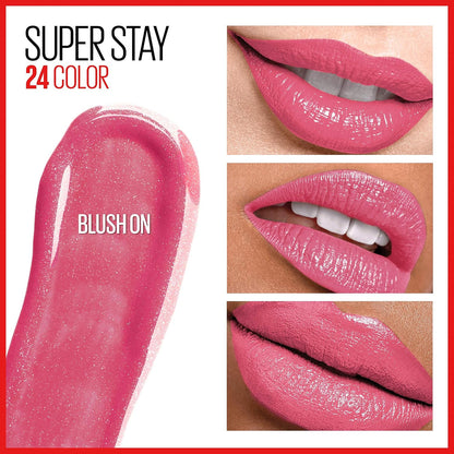 Super Stay 24, 2-Step Liquid Lipstick Makeup, Long Lasting Highly Pigmented Colo