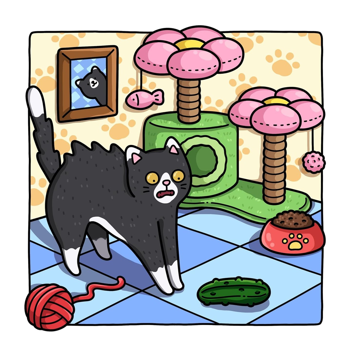 Naughty Cats: Cattitude Coloring Book for Adults and Teens (Cat & Dog Coloring B