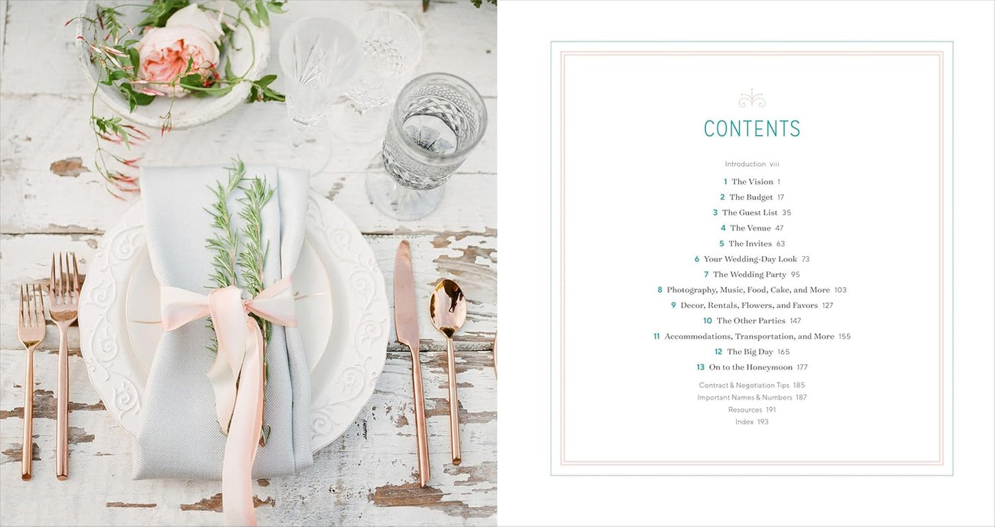 The Budget-Savvy Wedding Planner & Organizer: Checklists, Worksheets, and Essent
