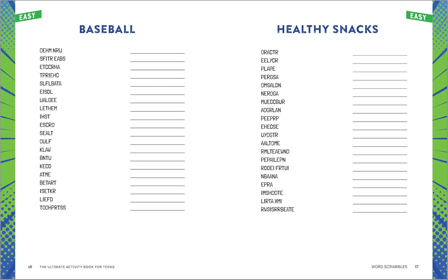 The Ultimate Activity Book for Teens: Crosswords, Cryptograms, Trivia, and More!