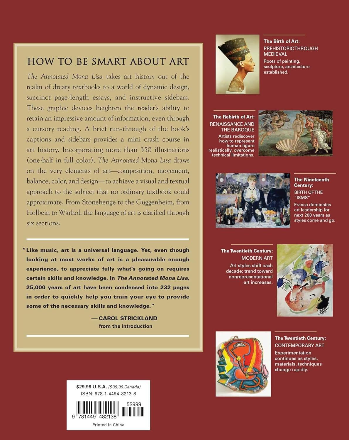 The Annotated Mona Lisa, Third Edition: a Crash Course in Art History from Prehi