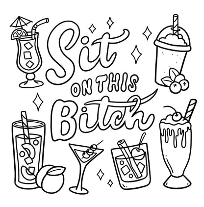 Swear Word: Bold and Easy Coloring Book for Adults Featuring Groovy & Funny Desi