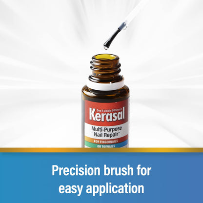 Multi-Purpose Nail Repair, Nail Solution for Discolored and Damaged Nails, 0.43