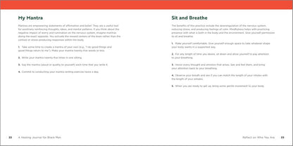 A Healing Journal for Black Men: Prompts to Help You Reflect, Grow, and Live wit