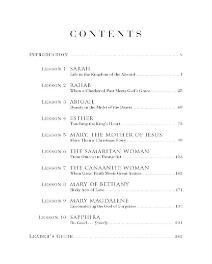 Ten Women of the Bible Updated Edition: How God Used Imperfect People to Change