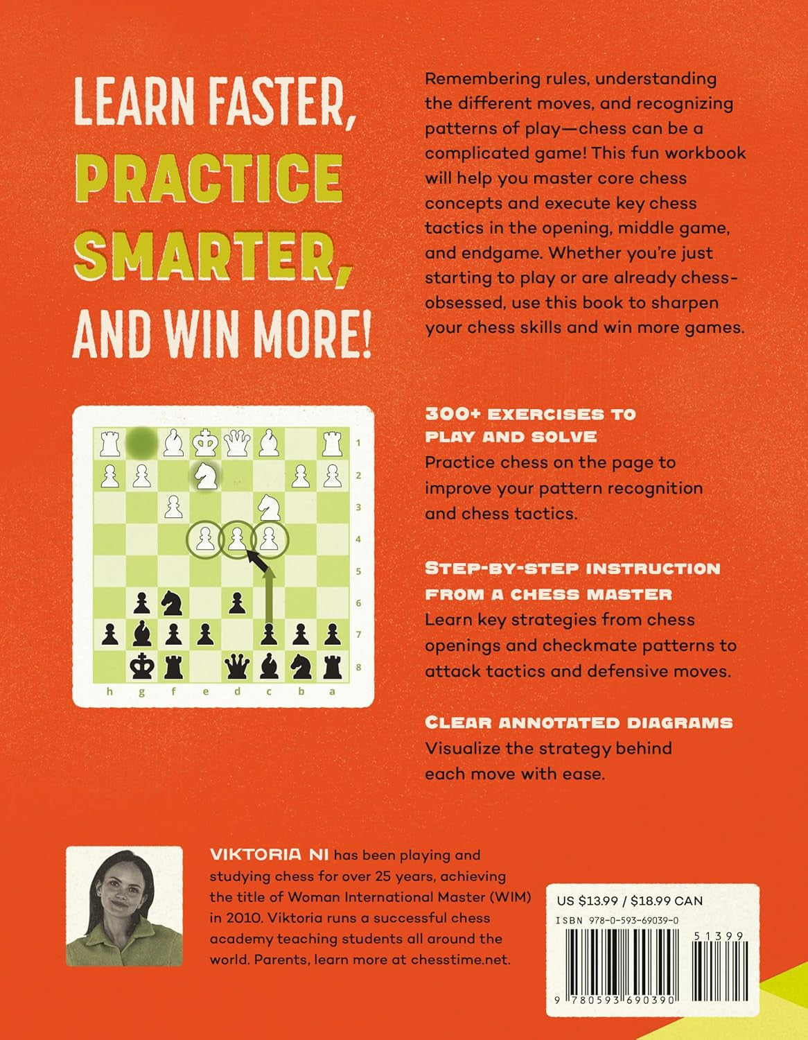 Winning Chess Exercises for Kids: Tactics and Strategies to Outsmart Your Oppone