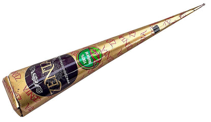 (Pack of 3) 100% Natural Henna Hair Color Paste Hair Dye Cones Dark Reddish-Brow
