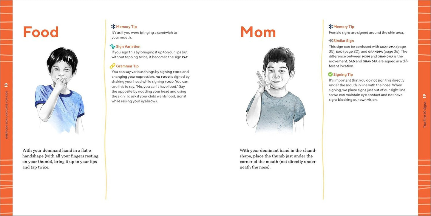 American Sign Language for Kids: 101 Easy Signs for Nonverbal Communication