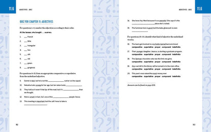 The Perfect English Grammar Workbook: Simple Rules and Quizzes to Master Today'S