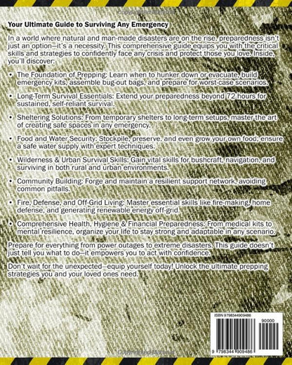 The Prepper’S Survival Bible: Your Complete Guide to Surviving Any Crises & Disa