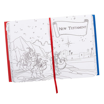 My Own Keepsake Bible: a Kids Bible Storybook to Color