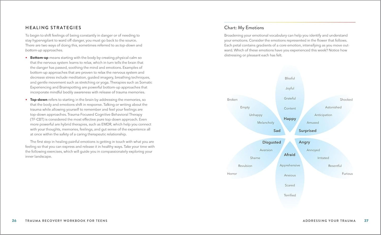 Trauma Recovery Workbook for Teens: Exercises to Process Emotions, Manage Sympto
