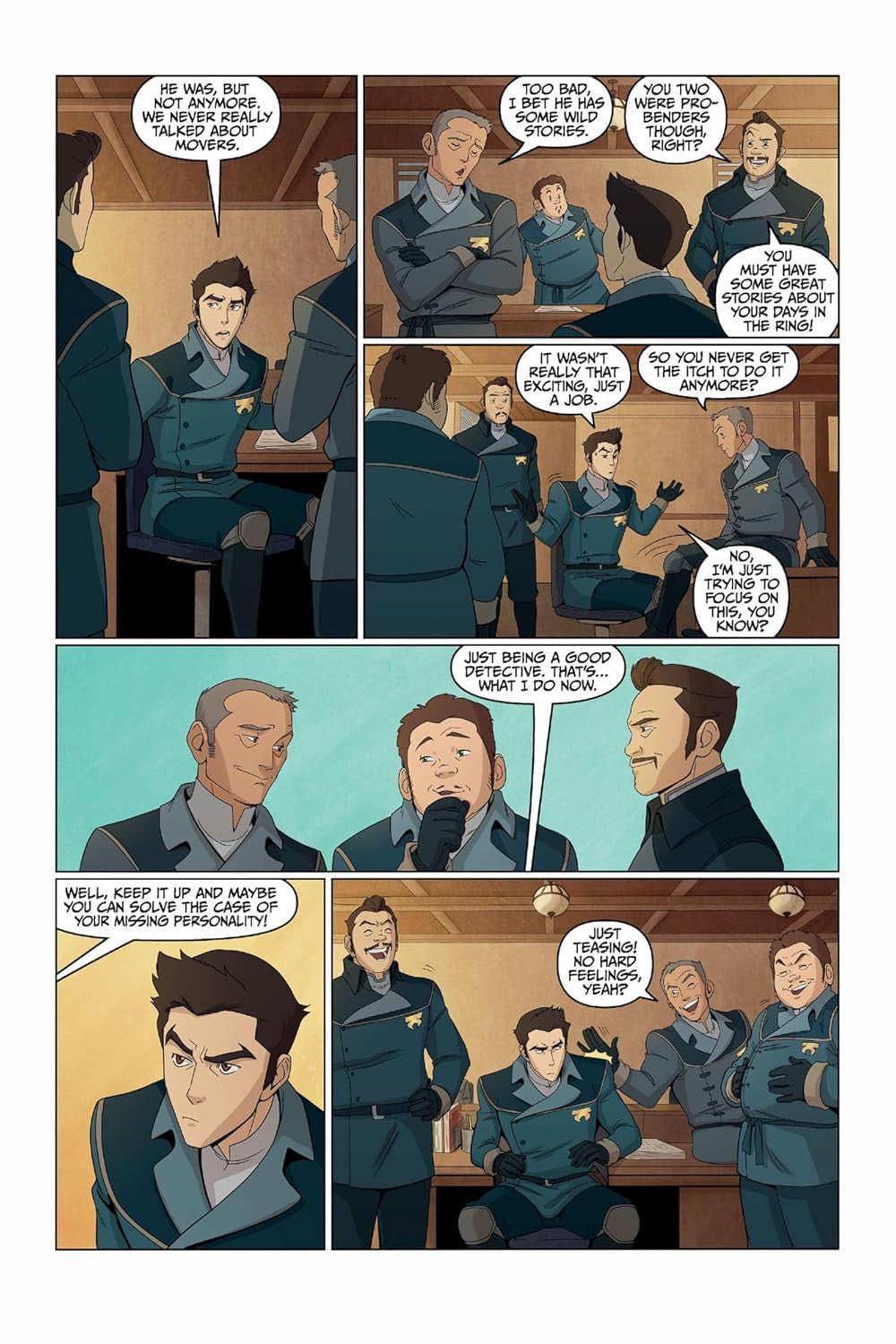 The Legend of Korra: the Mystery of Penquan Island