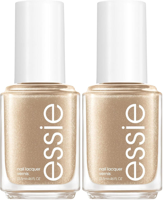 Nail Polish, Glossy Shine Finish, Good as Gold, 0.46 Fl. Oz. (Pack of 2)