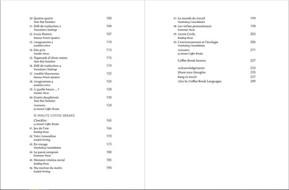 50 French Coffee Breaks: Short Activities to Improve Your French One Cup at a Ti