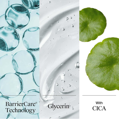 Ultra Gentle Foaming Facial Cleanser, Fragrance Free Hydrating Face Wash for Sen