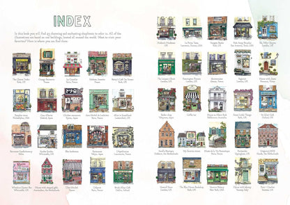 Urban Anna Coloring Book: Enchanting Shopfronts from around the World