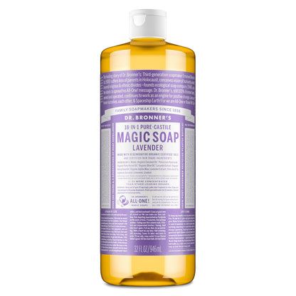 ’S Pure-Castile Magic Liquid Soap - Made with Regenerative Organic Certified Oil