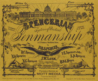 Spencerian Cursive Copybook Set plus Theory