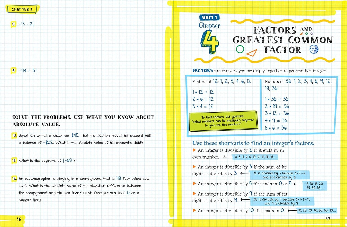 The Big Fat Middle School Math Workbook: 600 Math Practice Exercises (Big Fat No