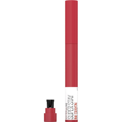 Super Stay Ink Crayon Matte Longwear Lipstick Makeup, 140 Work for It, 0.04 Oz