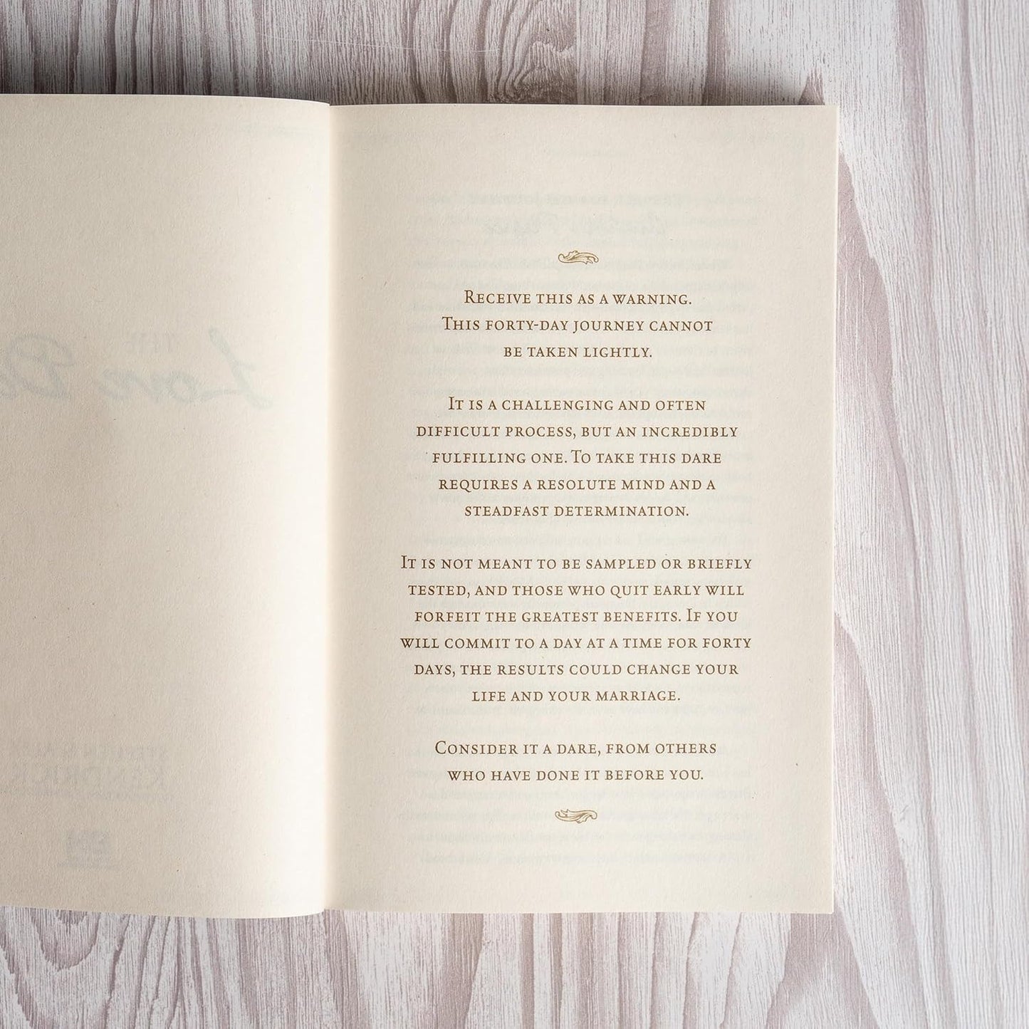 The Love Dare: a 40-Day Challenge for Husbands and Wives to Understand and Pract