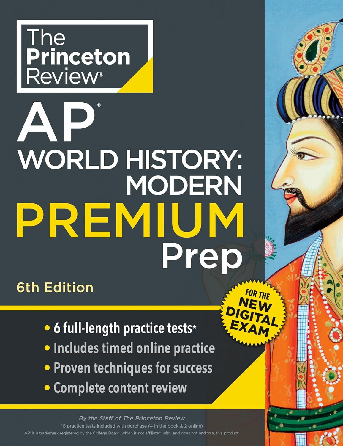 Princeton Review AP World History: Modern Premium Prep, 6Th Edition: 6 Practice