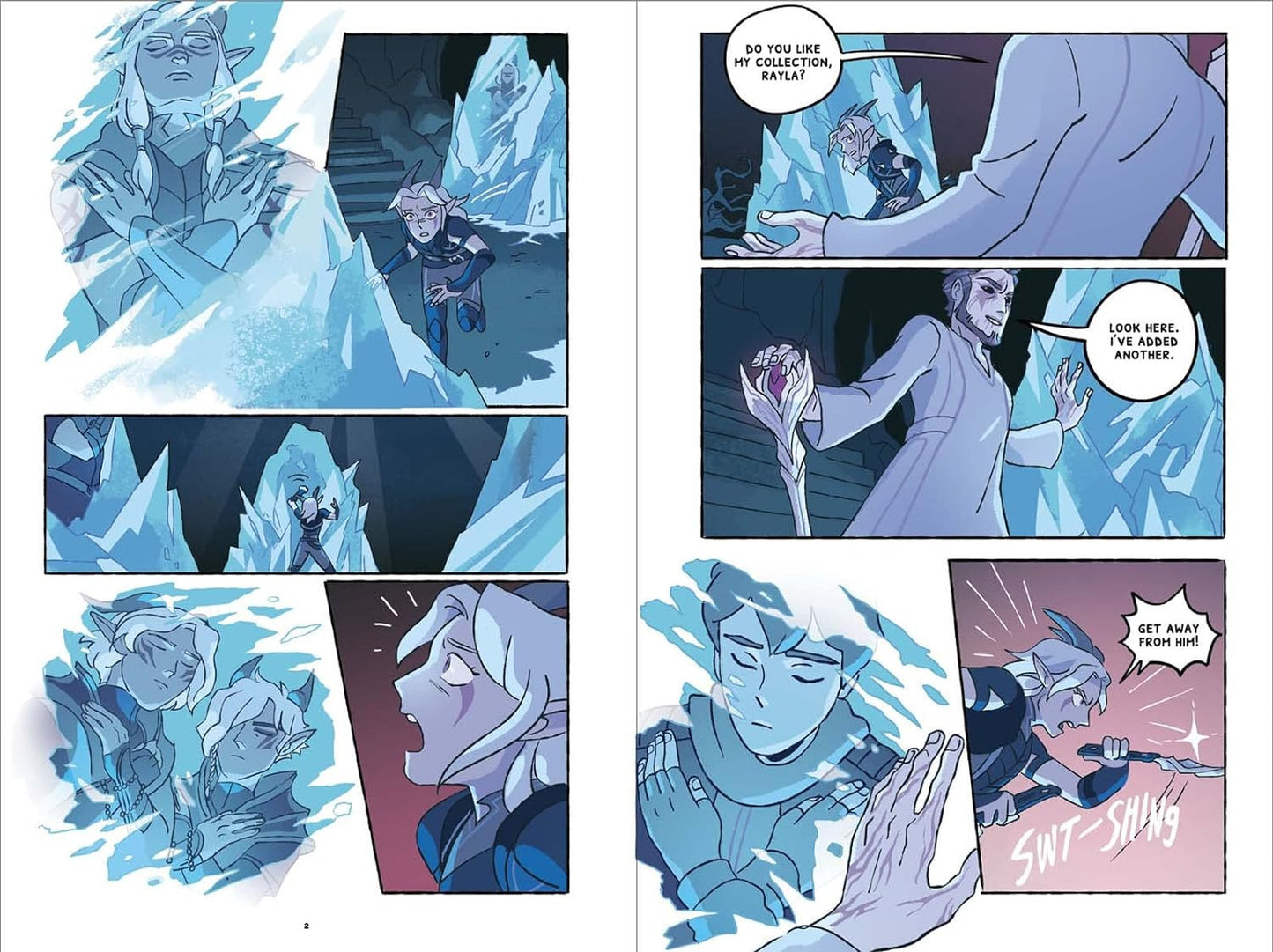 Through the Moon: a Graphic Novel (The Dragon Prince Graphic Novel #1)