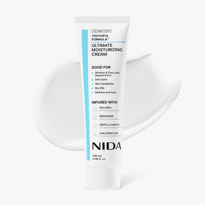Youthful Formula™ Ultimate Moisturizing Cream | Centella Asiatica, Niacinamide,