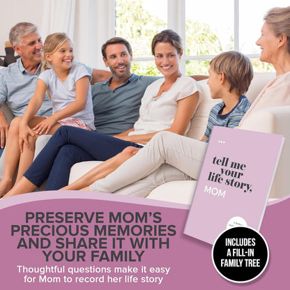 Tell Me Your Life Story, Mom: a Mother’S Guided Journal and Memory Keepsake Book