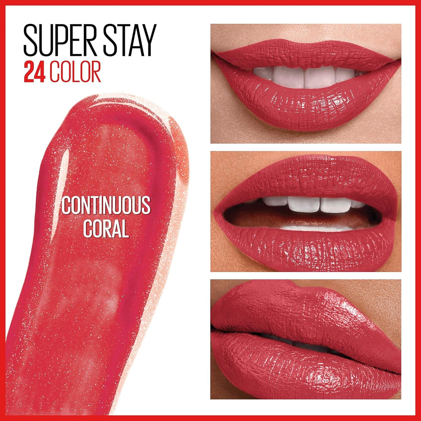 Super Stay 24, 2-Step Liquid Lipstick Makeup, Long Lasting Highly Pigmented Colo