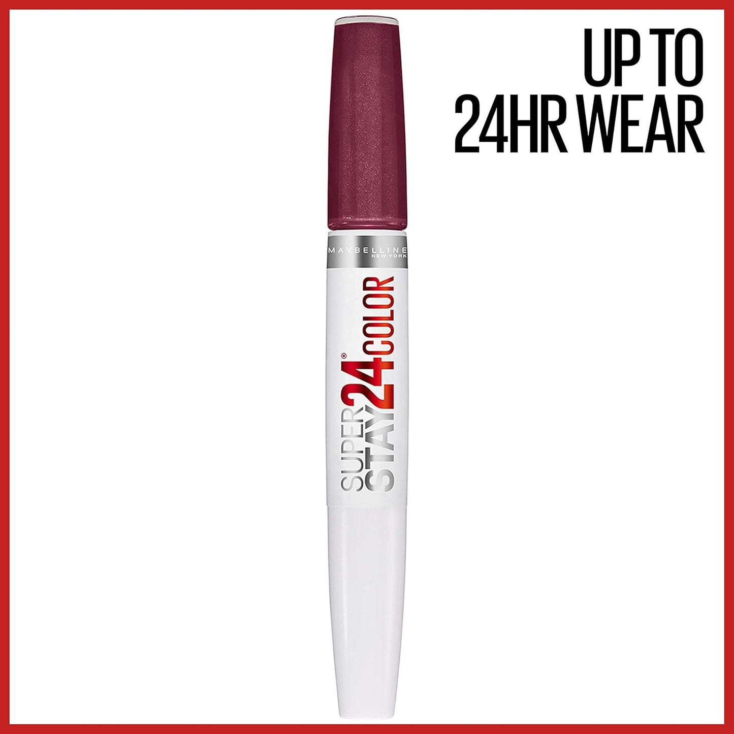 Super Stay 24, 2-Step Liquid Lipstick Makeup, Long Lasting Highly Pigmented Colo