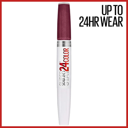 Super Stay 24, 2-Step Liquid Lipstick Makeup, Long Lasting Highly Pigmented Colo