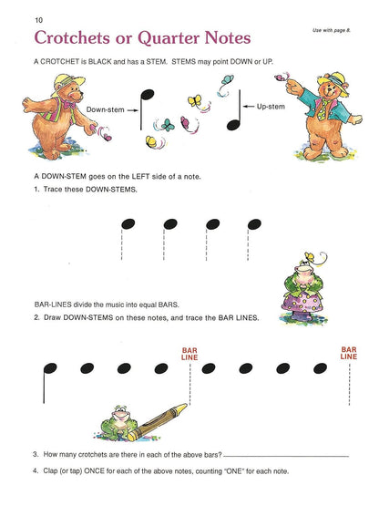 Alfred'S Basic Piano Prep Course Theory Book, Level a (Alfred'S Basic Piano Libr