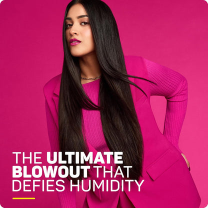 Anti-Frizz Shield Ultimate Blowout Spray, Grow Long - Smooth, Shiny Hair in High