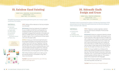 The Montessori Toddler Activity Book: 60 At-Home Games and Activities for Curiou