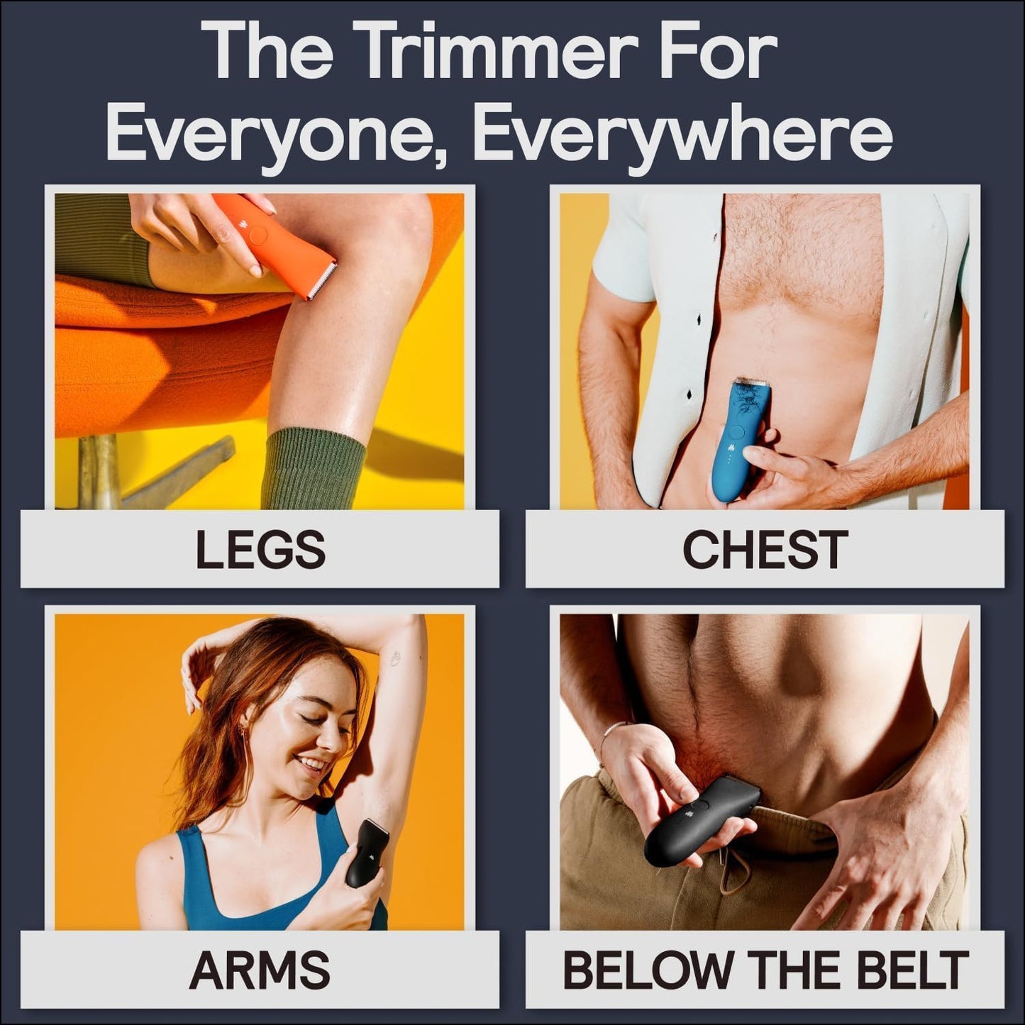 the Trimmer Original - Body Hair Trimmer for Men, Electric Shaver for Pubic Hair