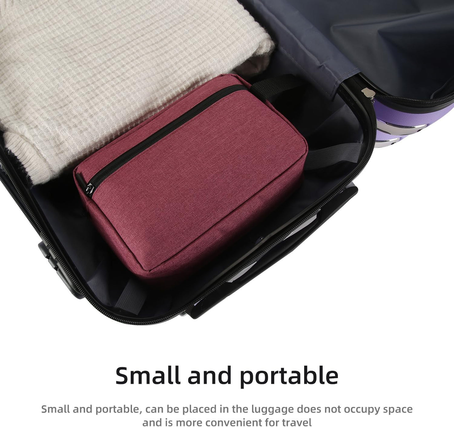 Travel Toiletry Bag Toiletry Bag for Women Men Hanging Cosmetic Bag Travel Acces