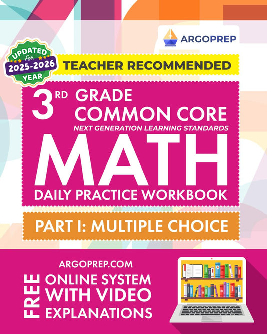 3Rd Grade Common Core Math: Daily Practice Workbook - Part I: Multiple Choice |