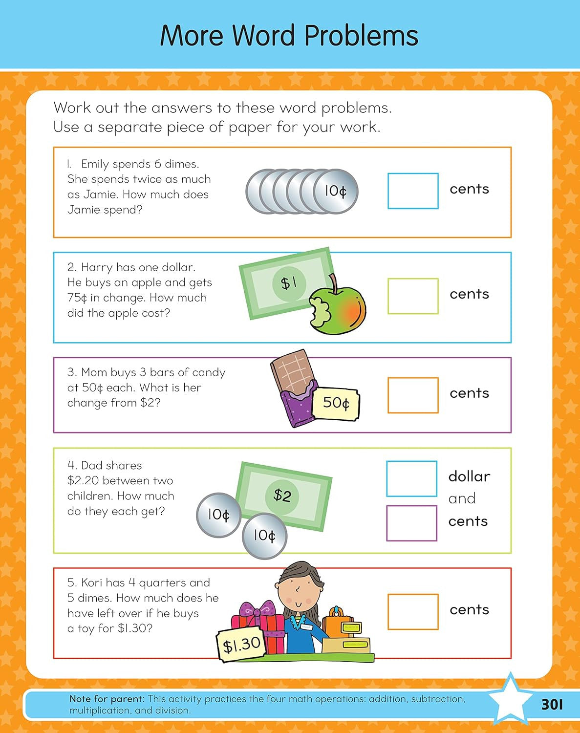 3Rd Grade BIG Workbook All Subjects for Kids 8 - 9 Includes 220+ Activities, Spe
