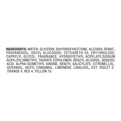 Natural Glow Instant Sun Body Mousse, Self Tanner for Light Bronze Tan, Sunless