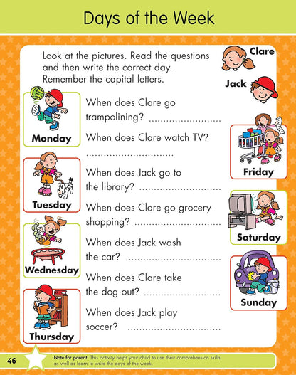 The Summer before First Grade Workbook School Bridging Kindergarten to First Gra