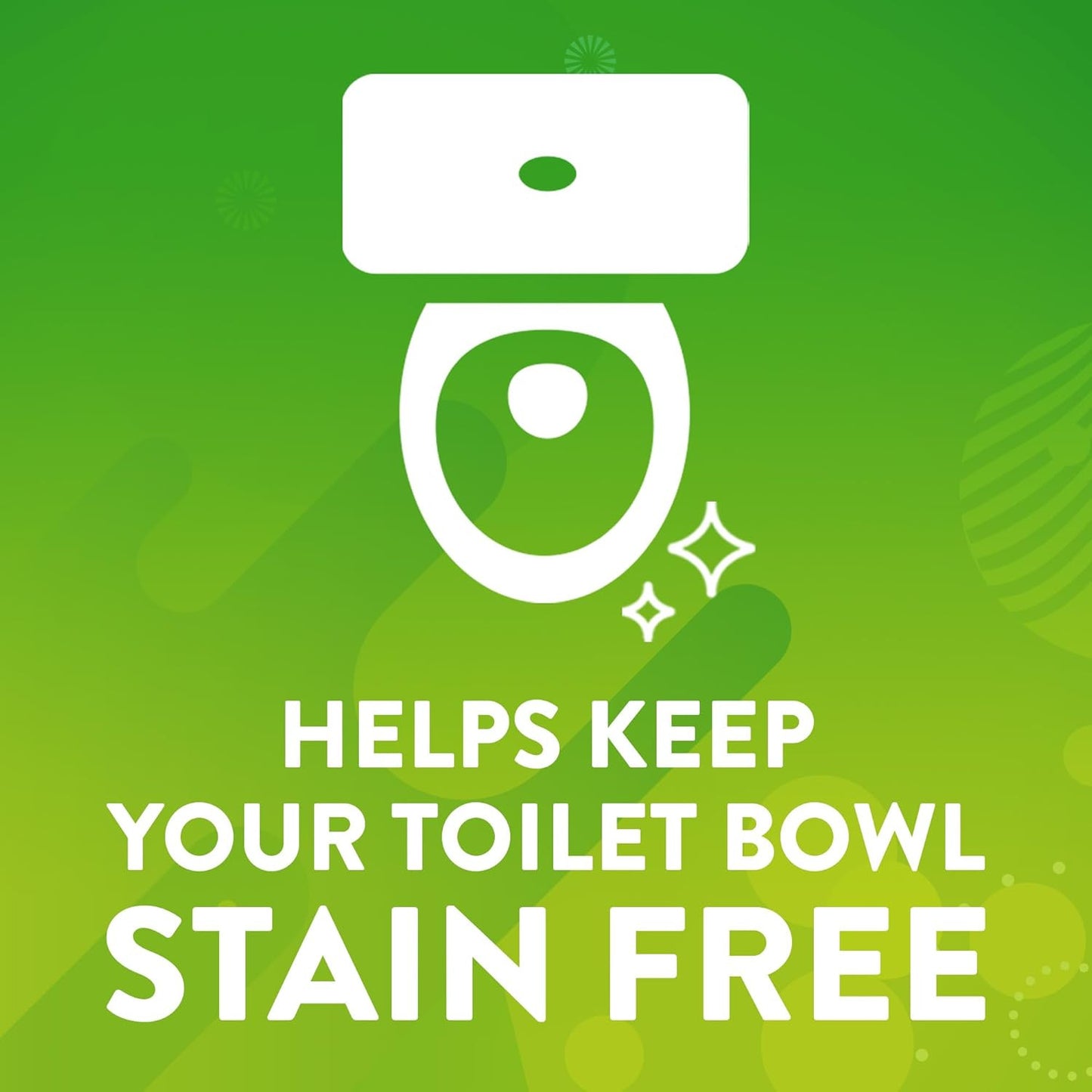 Toilet Tablets, Continuous Clean Toilet Drop Ins, Helps Keep Toilet Stain Free a
