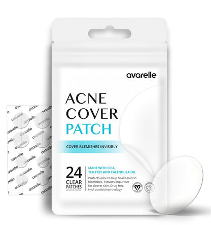 Acne Cover Patch Original Hydrocolloid, Tea Tree, Calendula Oil, CICA. Certified