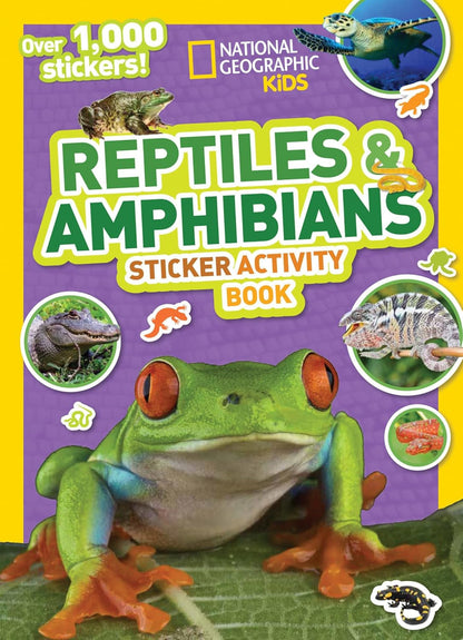 National Geographic Kids Reptiles and Amphibians Sticker Activity Book (NGK Stic
